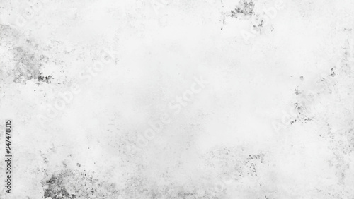 A white wall with a small hole in the middle. Suitable for construction or repair concepts, Cement wall background. Texture placed over an object to create a grunge effect for your design