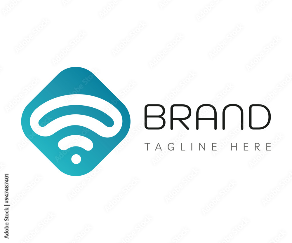 Wi-fi logo icon design template elements. Usable for Branding and Business Logos. Wi-fi logo icon design template elements. Usable for Branding and Business Logos.