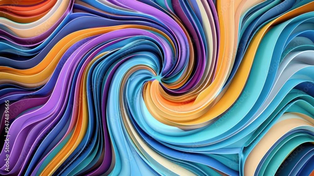 Abstract Colorful Swirls Abstract Colorful Swirls