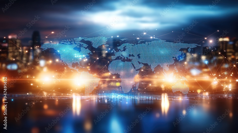 Obraz premium Global Connections