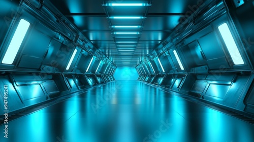 Science fiction background image of futuristic technology photo