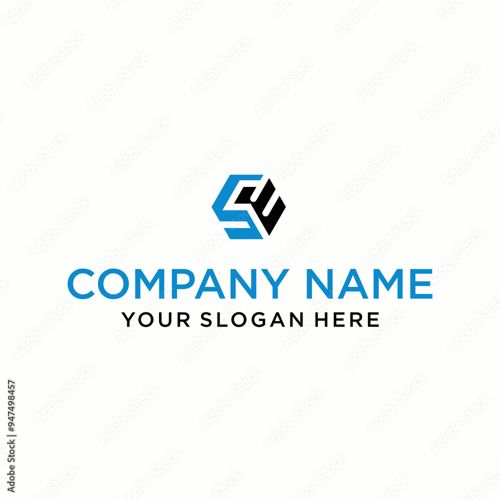SW letter logo in the form of hexagons and cube logos with letter designs for corporate identity SW letter logo in the form of hexagons and cube logos with letter designs for corporate identity