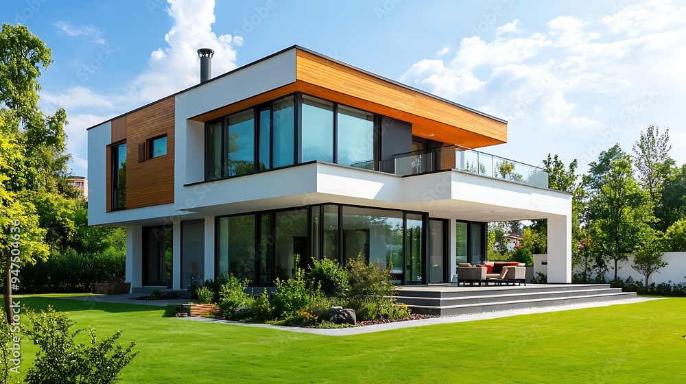 Contemporary Minimalist House with Abundant Natural Light and Spacious Windows Contemporary Minimalist House with Abundant Natural Light and Spacious Windows