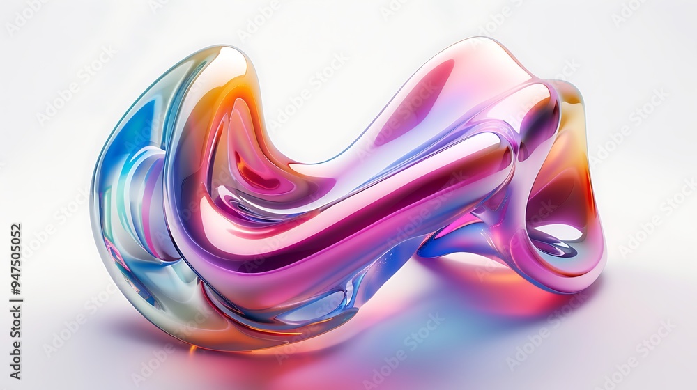 Abstract Colorful Swirls