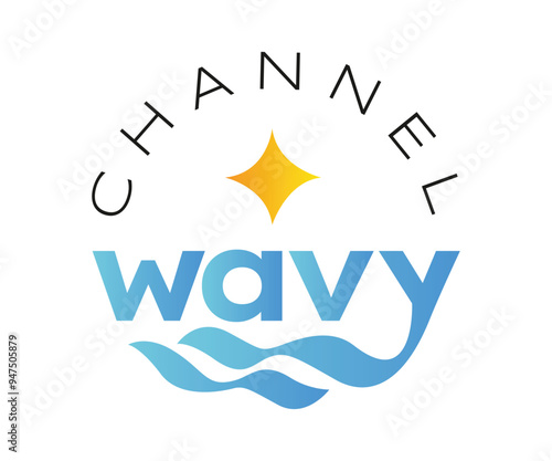 Wave logo icon design template elements. Usable for Branding and Business Logos.
