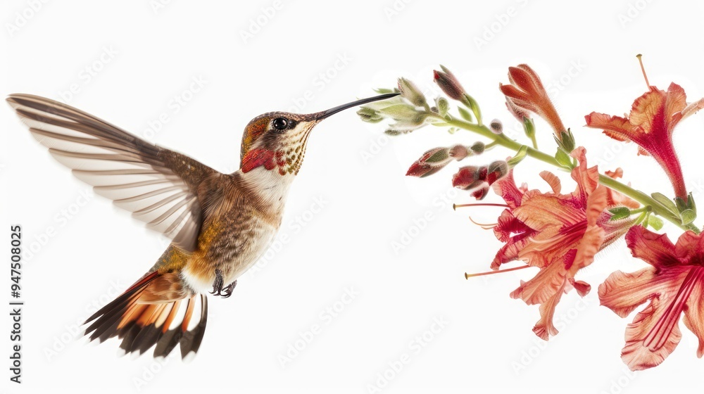 Obraz premium Hummingbird in Flight