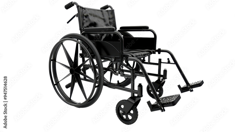 Wheelchair isolated on white background Wheelchair isolated on white background