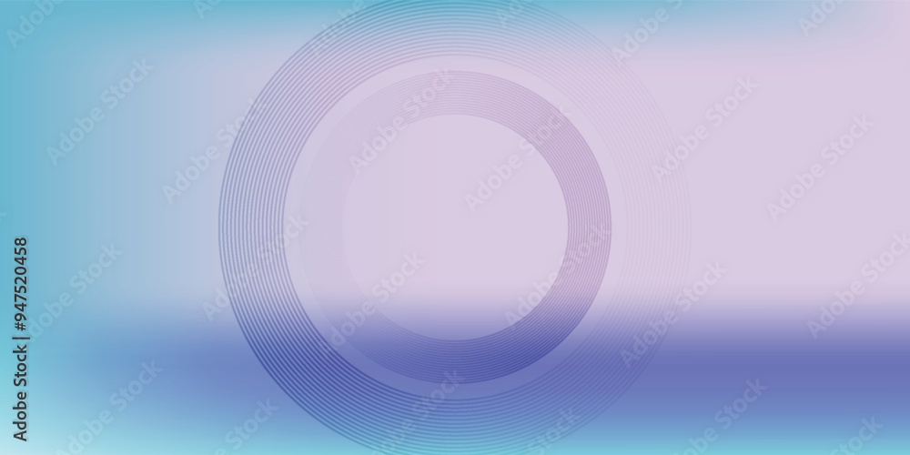 Obraz premium Minimalist banner background, pastel, pink and yellow color gradient. Circle effect style, geometric abstract background. vektor
