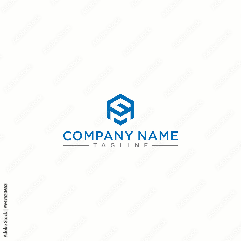 CM letter logo in the form of hexagons and cube logos with letter designs for corporate identity CM letter logo in the form of hexagons and cube logos with letter designs for corporate identity