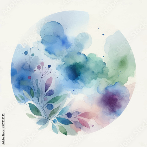 Hand paint paper and stone watercolor texture watercolor splashes abstract background ai generative