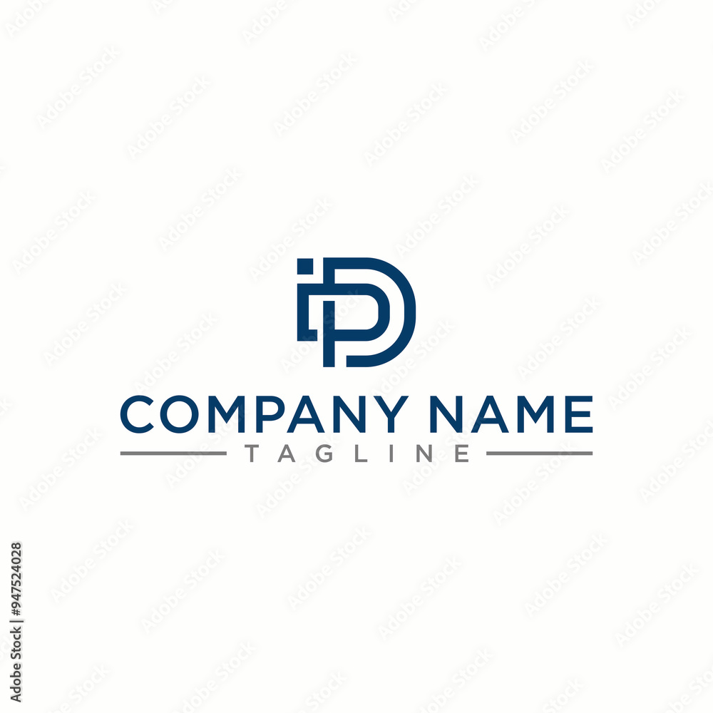 The original DP logo is stylish and elegant in shape The original DP logo is stylish and elegant in shape