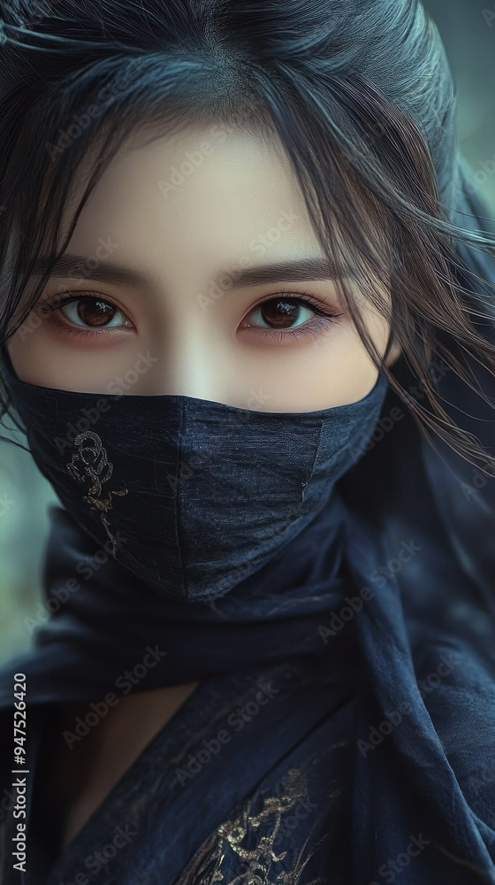 ninja girl. A samurai woman. Nice girl. The girl is a warrior. The woman is a murderer.an Asian girl. The woman in the mask ninja girl. A samurai woman. Nice girl. The girl is a warrior. The woman is a murderer.an Asian girl. The woman in the mask