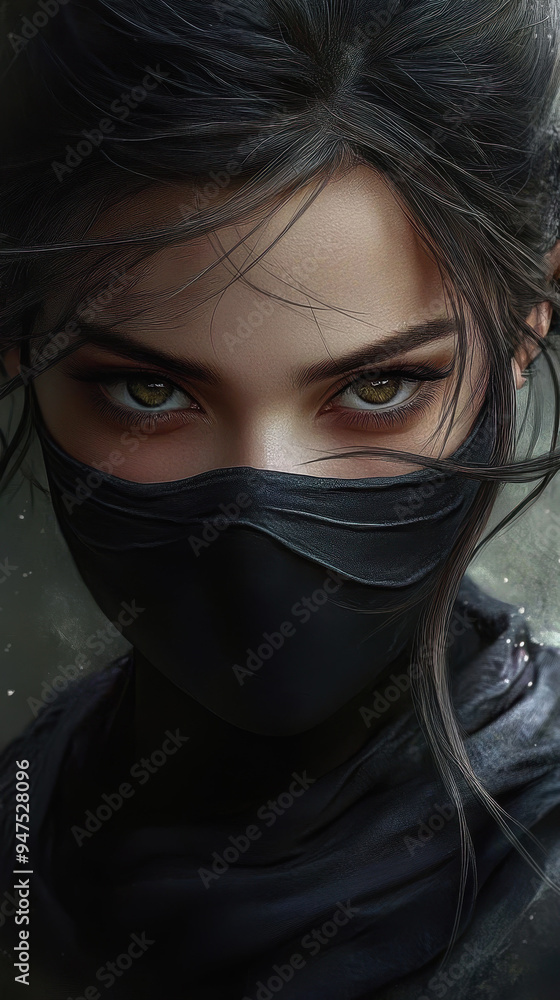 ninja girl. A samurai woman. Nice girl. The girl is a warrior. The woman is a murderer.an Asian girl. The woman in the mask ninja girl. A samurai woman. Nice girl. The girl is a warrior. The woman is a murderer.an Asian girl. The woman in the mask