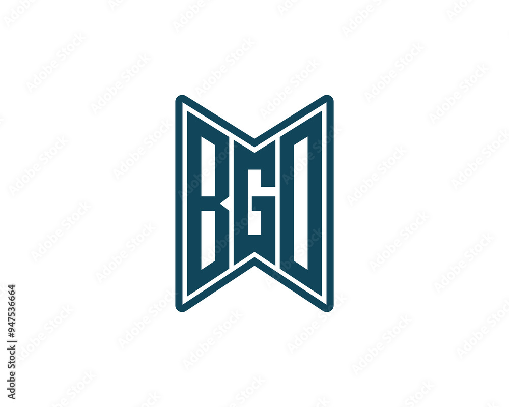 BGO logo design vector template. BGO BGO logo design vector template. BGO