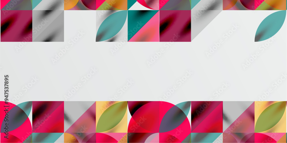 Triangles, round triangles and circles techno art. Vector Illustration For Wallpaper, Banner, Background, Card, Book Illustration, landing page Triangles, round triangles and circles techno art. Vector Illustration For Wallpaper, Banner, Background, Card, Book Illustration, landing page
