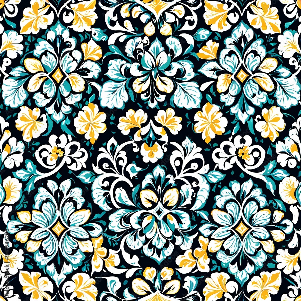 seamless floral pattern seamless floral pattern