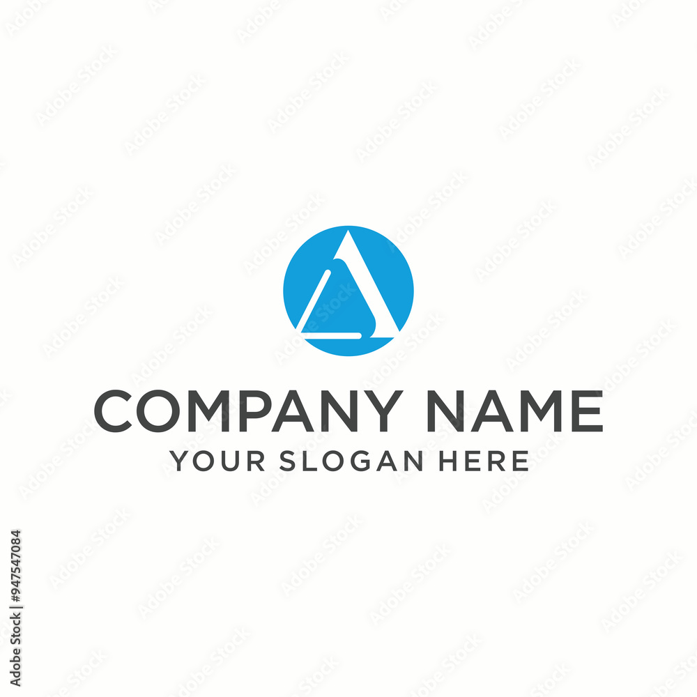 The original A logo is stylish and elegant in shape The original A logo is stylish and elegant in shape