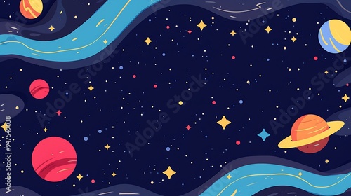 Night Sky with Stars