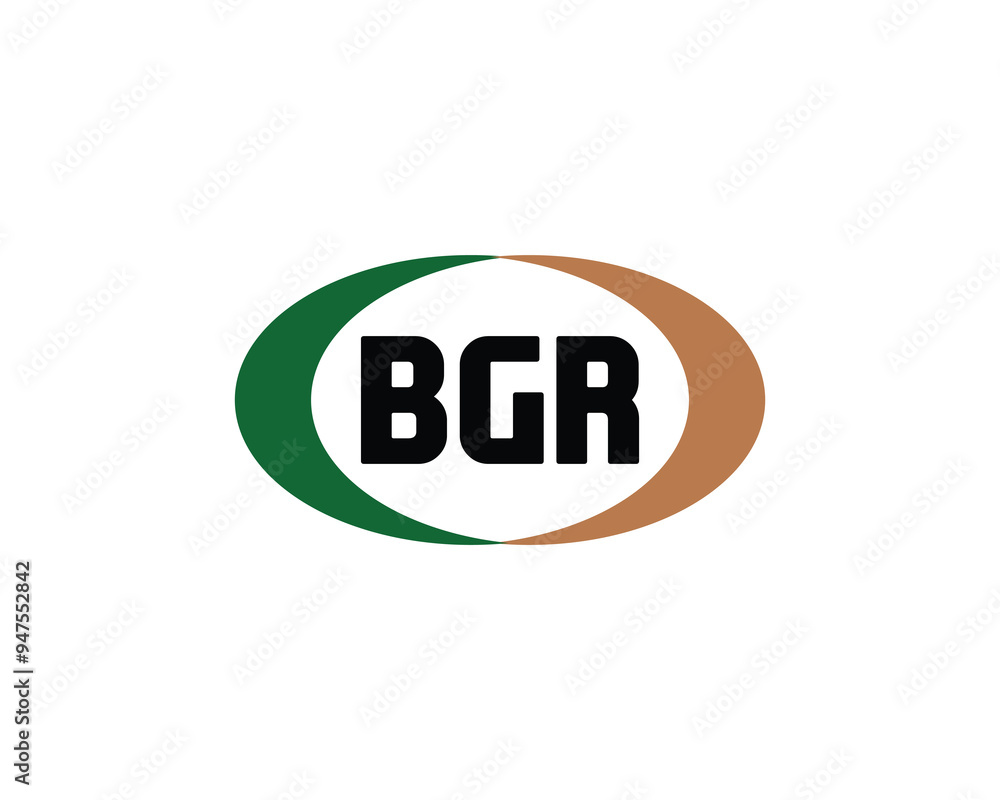 BGR logo design vector template BGR BGR logo design vector template BGR