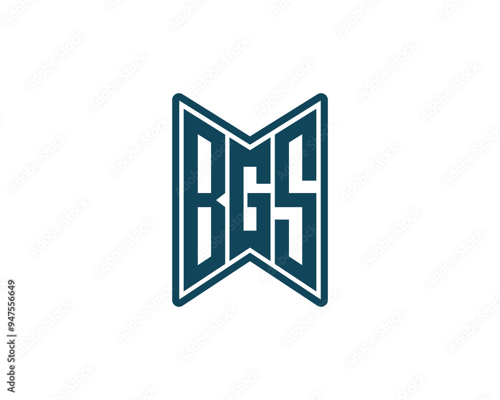 BGS logo design vector template. BGS BGS logo design vector template. BGS