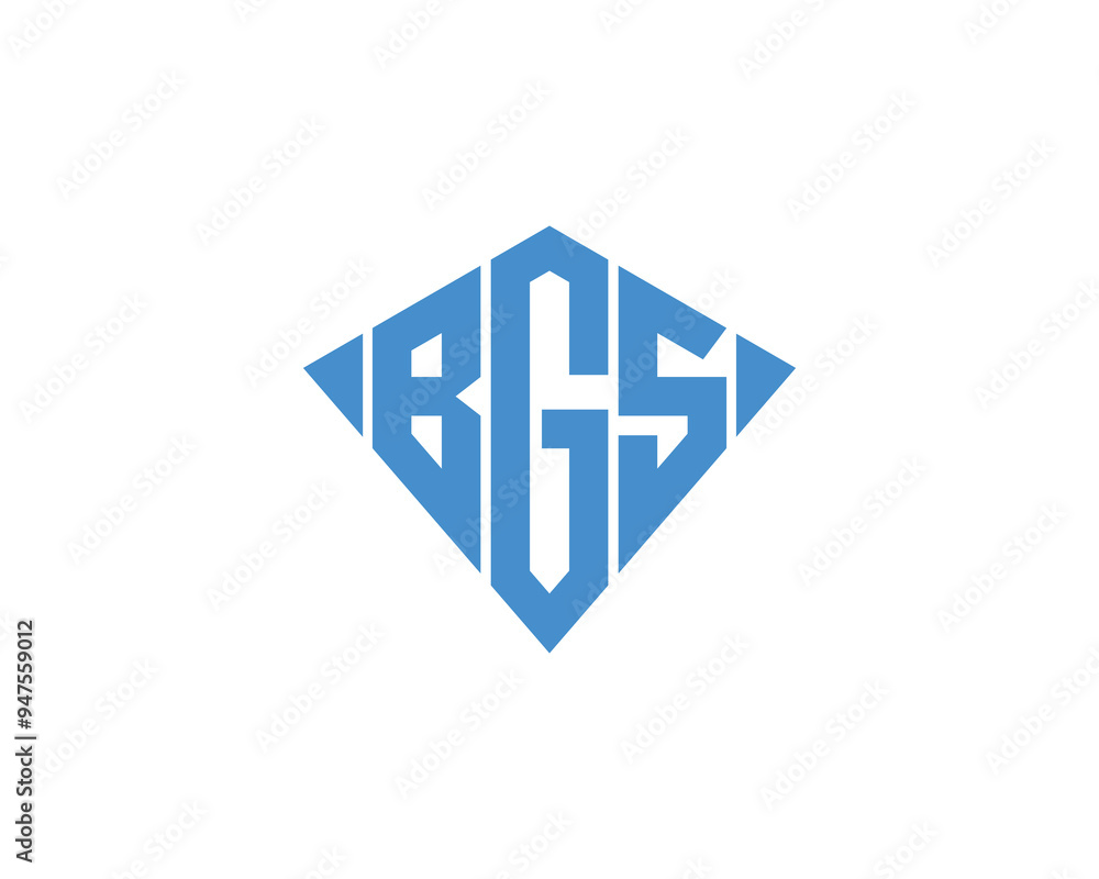 BGS logo design vector template. BGS BGS logo design vector template. BGS