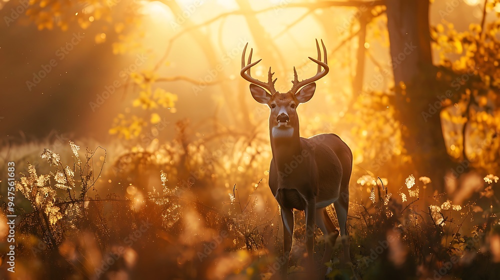 Majestic Buck at Sunset Majestic Buck at Sunset