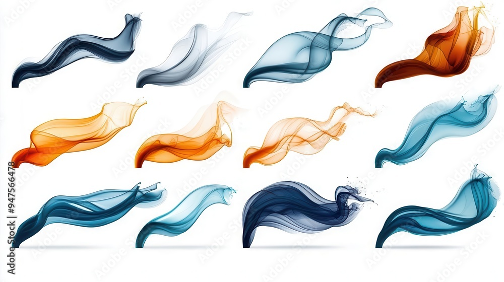 Airy wave vector set, dynamic flow, abstract air element Airy wave vector set, dynamic flow, abstract air element