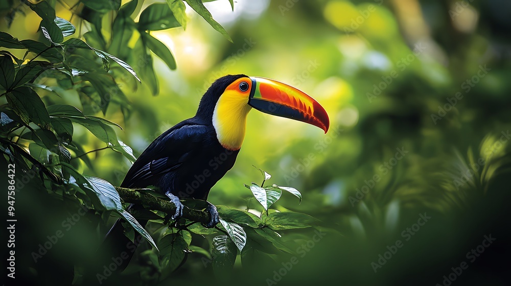 toucan in the jungle