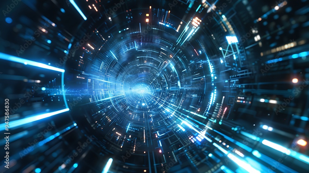 Digital Tunnel of Light Digital Tunnel of Light
