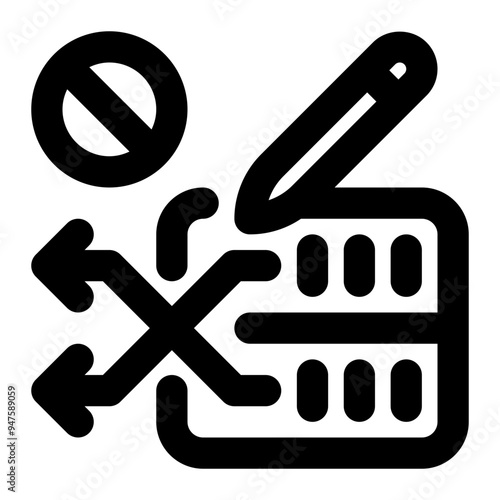 ddl, data definition language, alter, drop, database outline icon