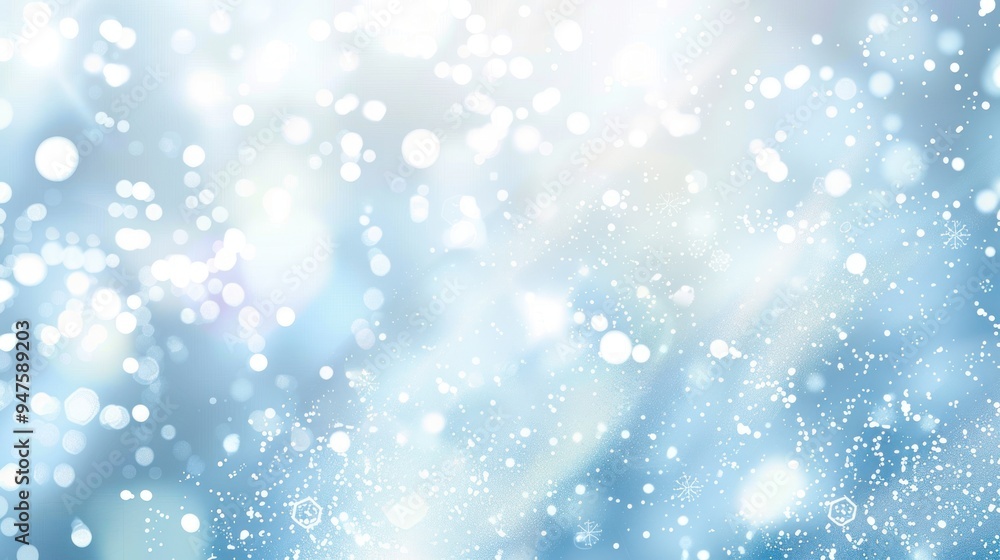 Abstract Blue Bokeh Background Abstract Blue Bokeh Background