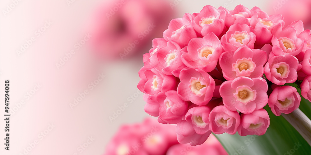 Close-up of Pink Flowers Close-up of Pink Flowers
