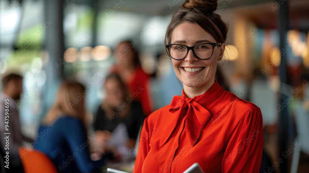 The Businesswoman in Red The Businesswoman in Red