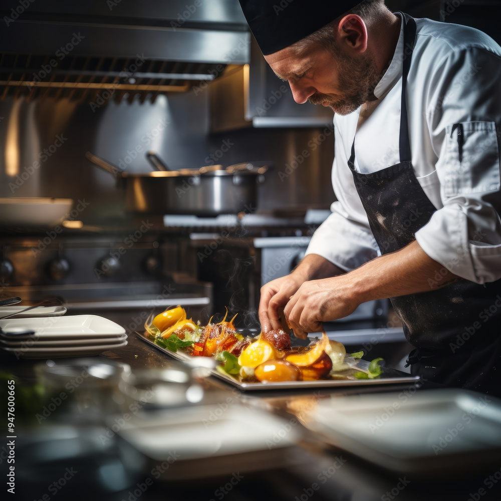 Master Chef at Work: A Close-Up in the Heart of the Kitchen Master Chef at Work: A Close-Up in the Heart of the Kitchen