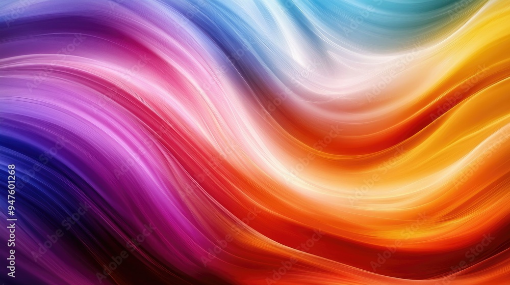 Dynamic waves of vibrant abstract colors Dynamic waves of vibrant abstract colors