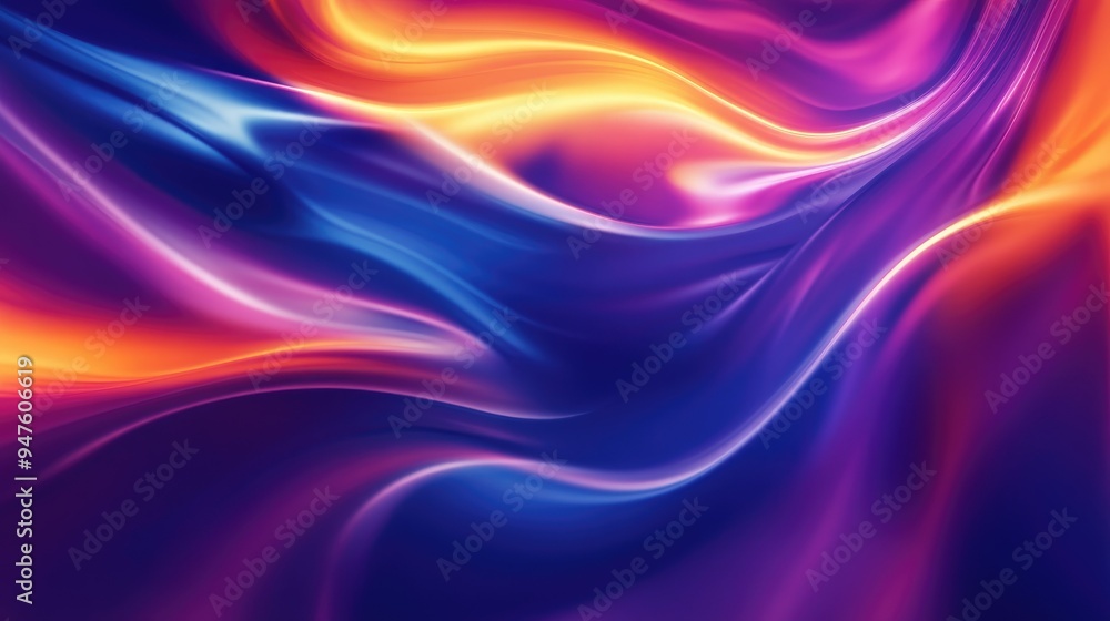 Energetic abstract patterns in vivid display Energetic abstract patterns in vivid display