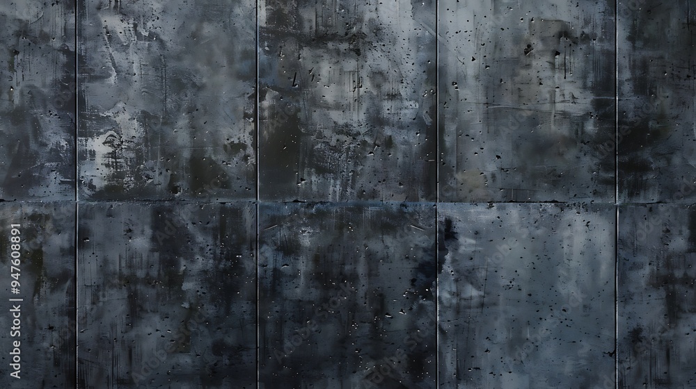 Obraz premium Concrete Texture with Circular Holes