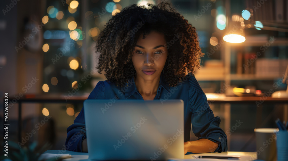 The Woman On Laptop The Woman On Laptop