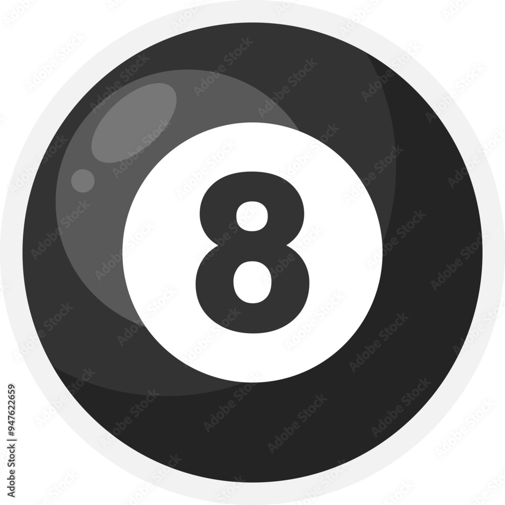 Billiard Ball Illustration Billiard Ball Illustration