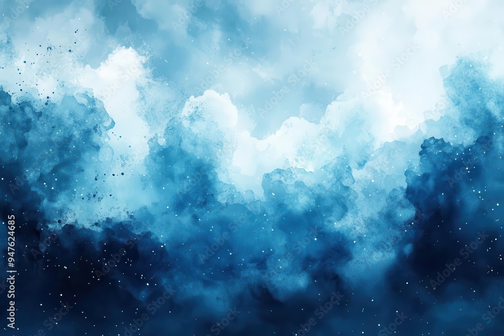 ethereal watercolor wash in soothing cyan hues gentle gradients delicate splatters dreamy abstract background for elegant stationery ethereal watercolor wash in soothing cyan hues gentle gradients delicate splatters dreamy abstract background for elegant stationery
