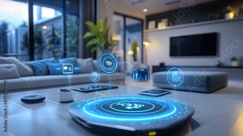 Interconnected Smart Devices in a Futuristic Home Environment