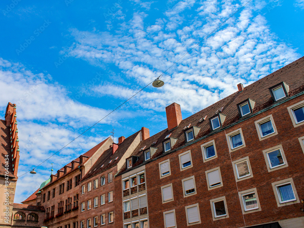 Fototapeta premium ドイツ 旧市街地の街並み・景観
