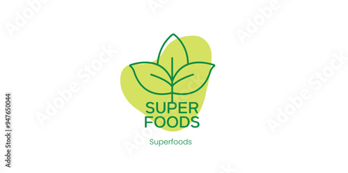 Superfoods Vector Icon Representing Nutrient-Rich Foods for Optimal Health