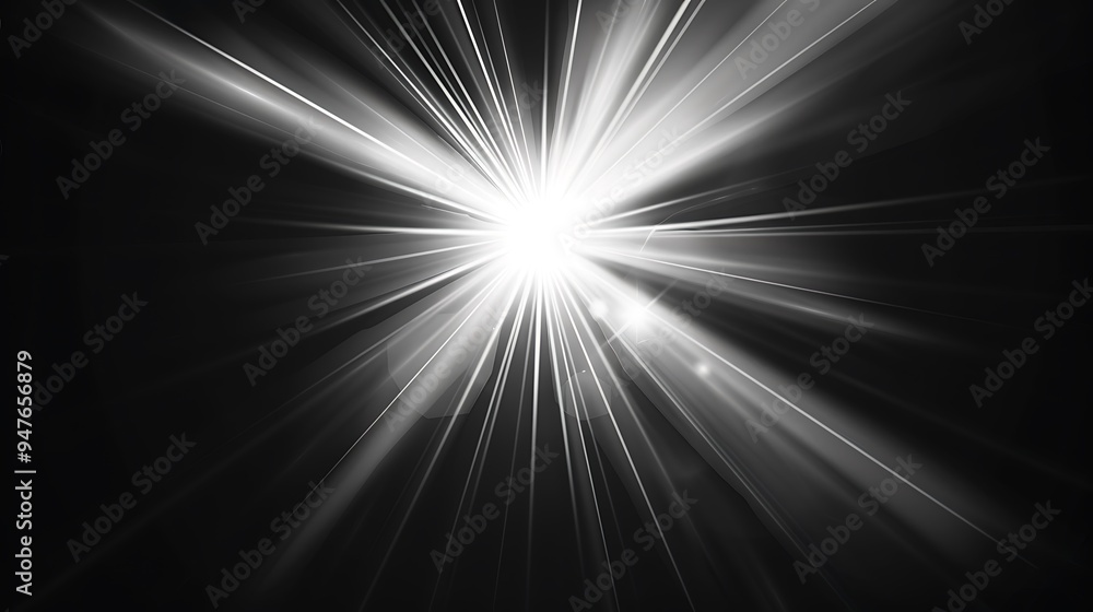 Abstract Light Burst