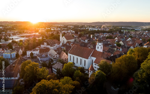 St. Martin Church in Leutkirch im Allgäu in Germany