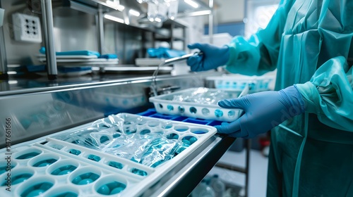 Medical Sterilization and Packaging Process
