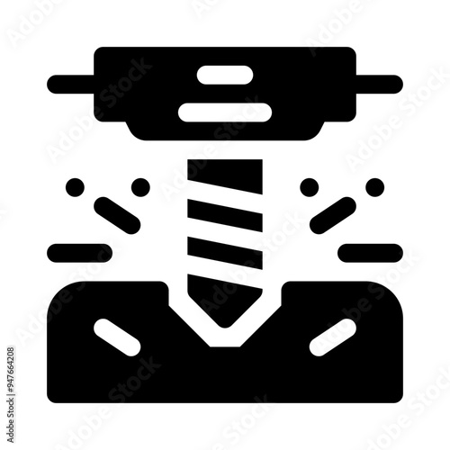 machinery glyph icon