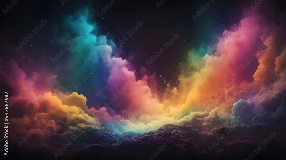 visualization of space, ai generated visualization of space, ai generated