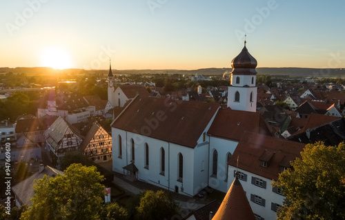 St. Martin Church in Leutkirch im Allgäu in Germany