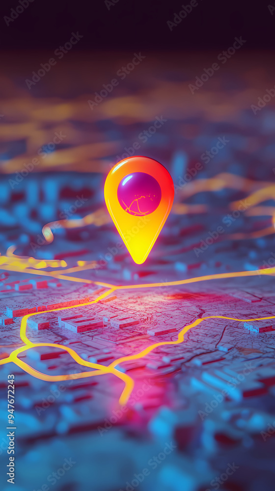 Map location navigation logo design Map location navigation logo design